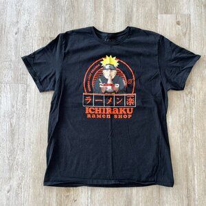 Unisex Naruto Black Ichiraku Tshirt - XL